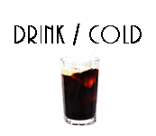 冷たいお飲み物